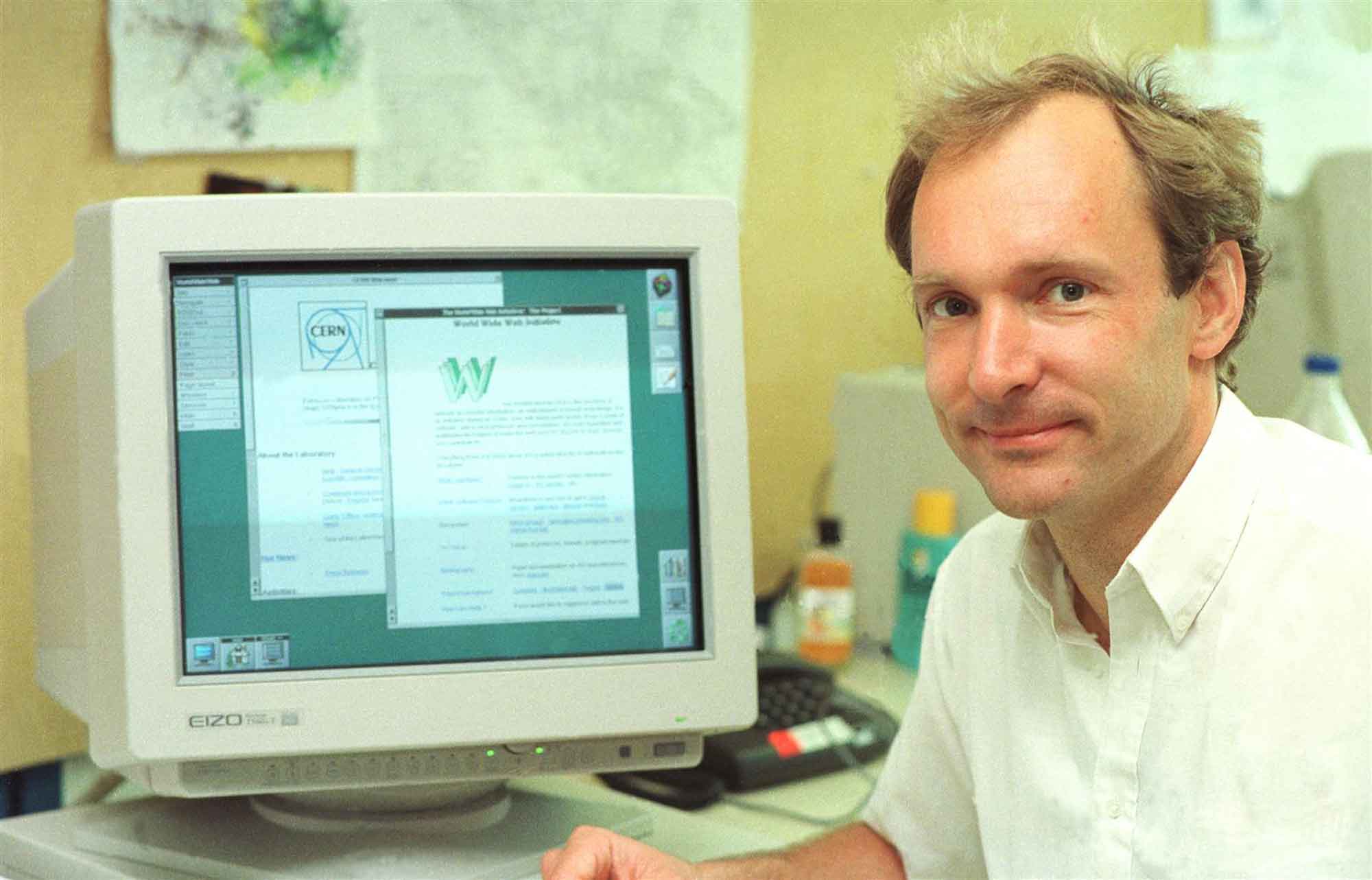 An image of Tim Berners-Lee
